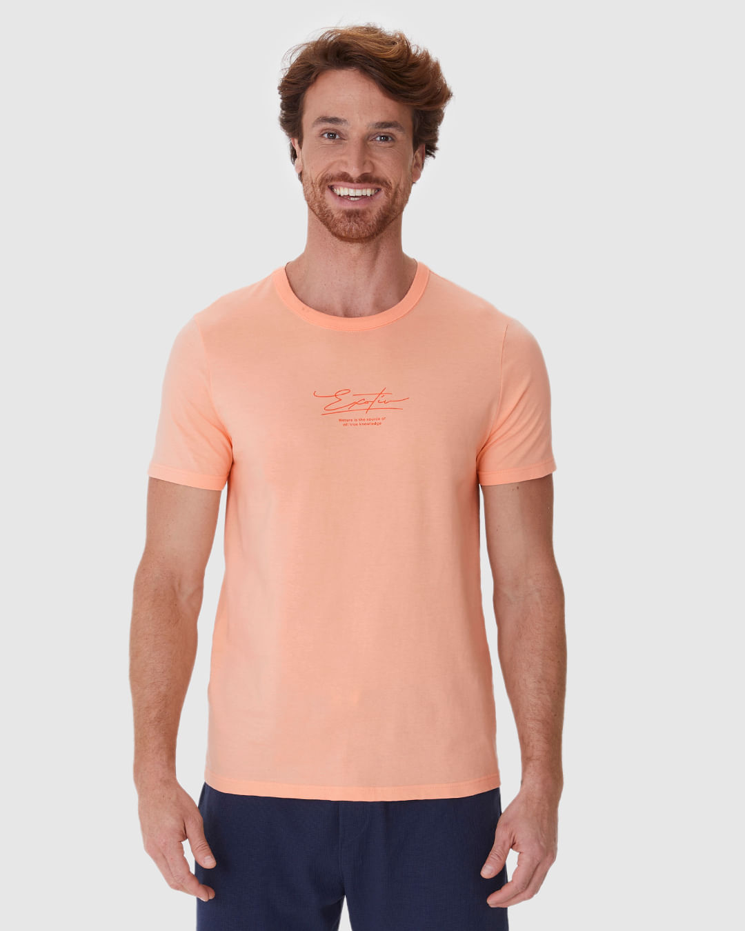 Camiseta Masculina Slim Estampada Em Algodão - Imagem 19