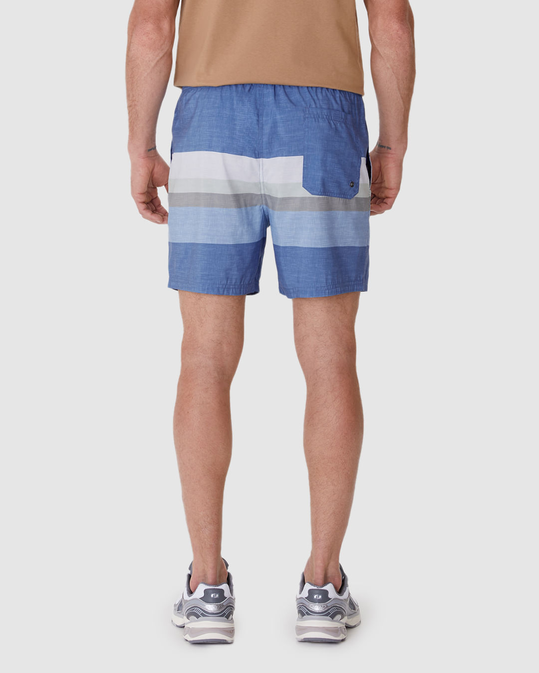 Shorts Masculino Cadarço Funcional Em Microfibra - Imagem 11