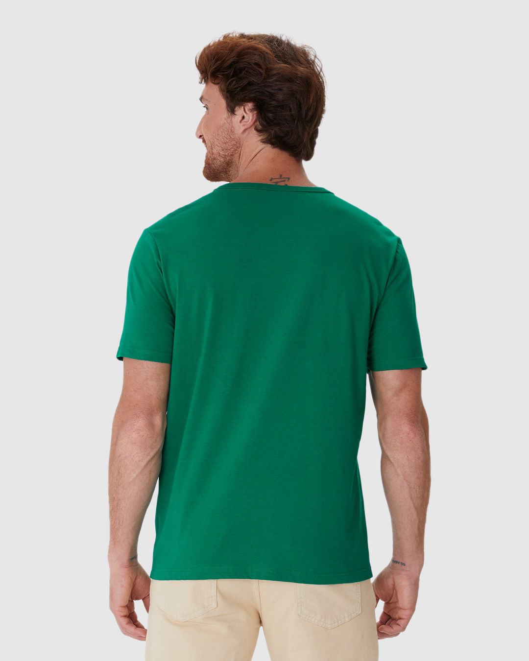 Camiseta Masculina Regular Estampada Em Algodão - Imagem 25