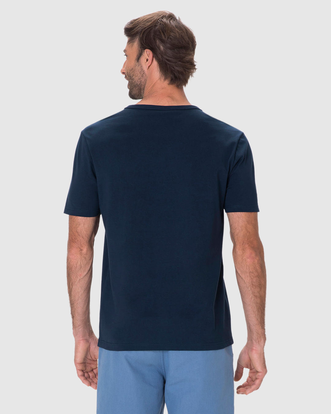 Camiseta Masculina Regular Estampada Em Algodão - Imagem 25