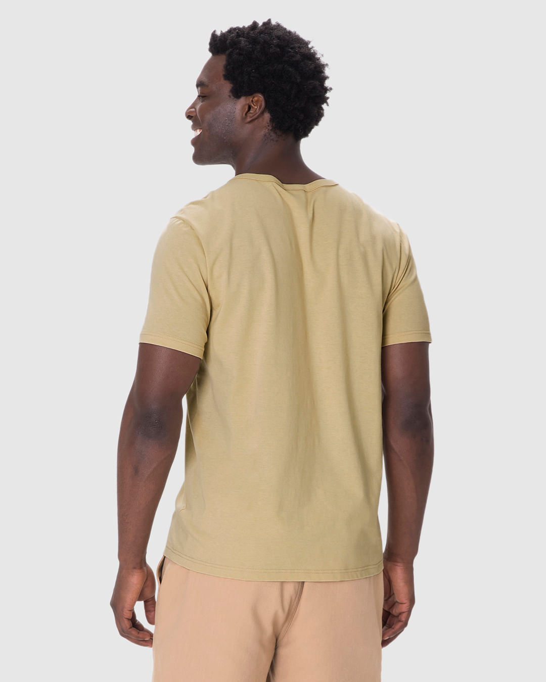 Camiseta Masculina Estampa Frontal Em Algodão - Imagem 5