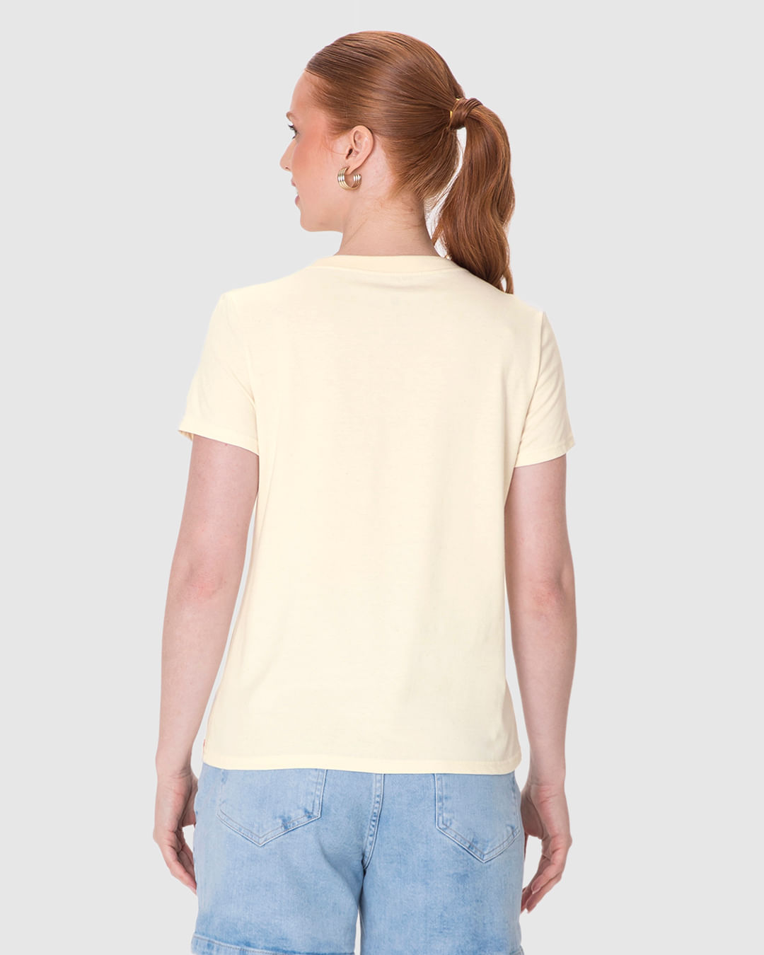 Camiseta Feminina Baby Look Estampa Bob Esponja Em Algodão - Imagem 25