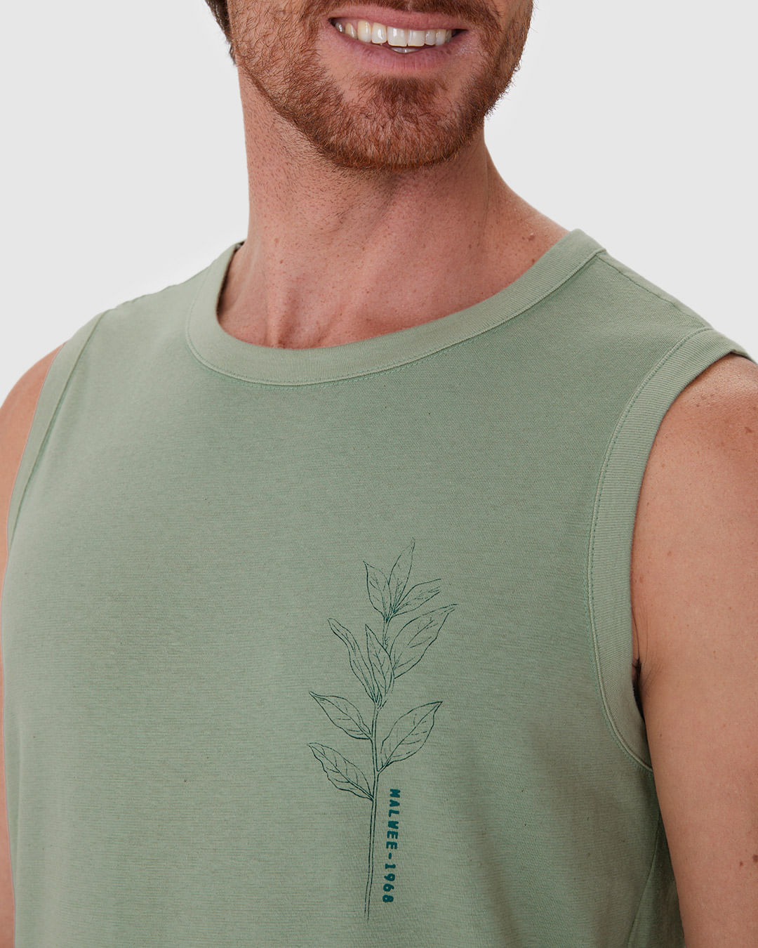 Regata Masculina Machão Estampa Frente E Costas Em Malha Linho - Imagem 12