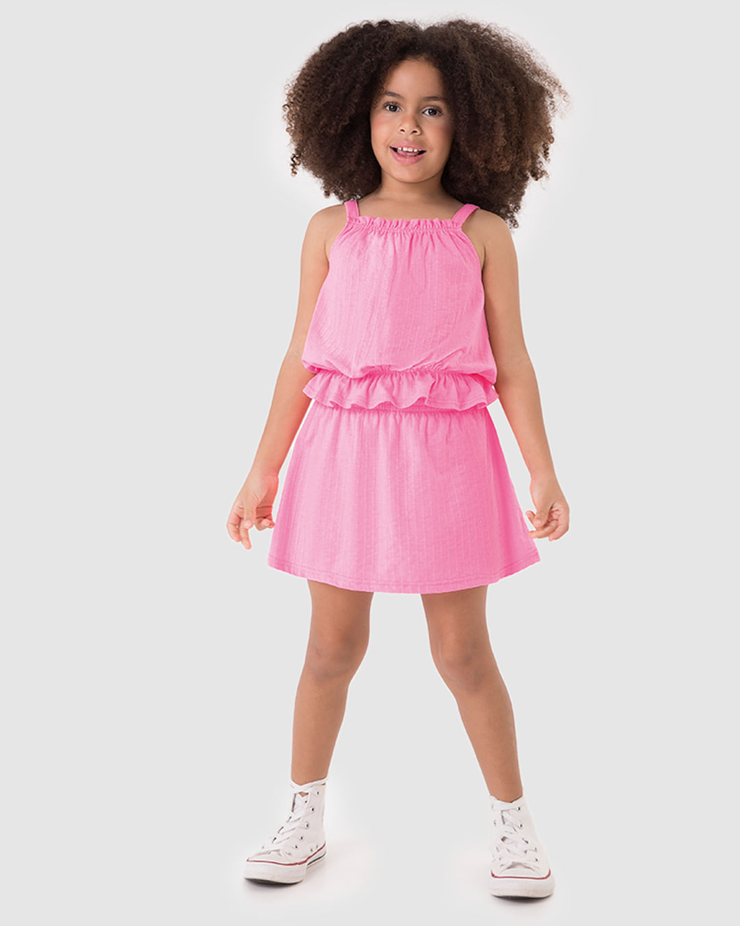 Conjunto Infantil Menina Regata E Saia Em Malha Texturizada Malwee Kids - Imagem 13