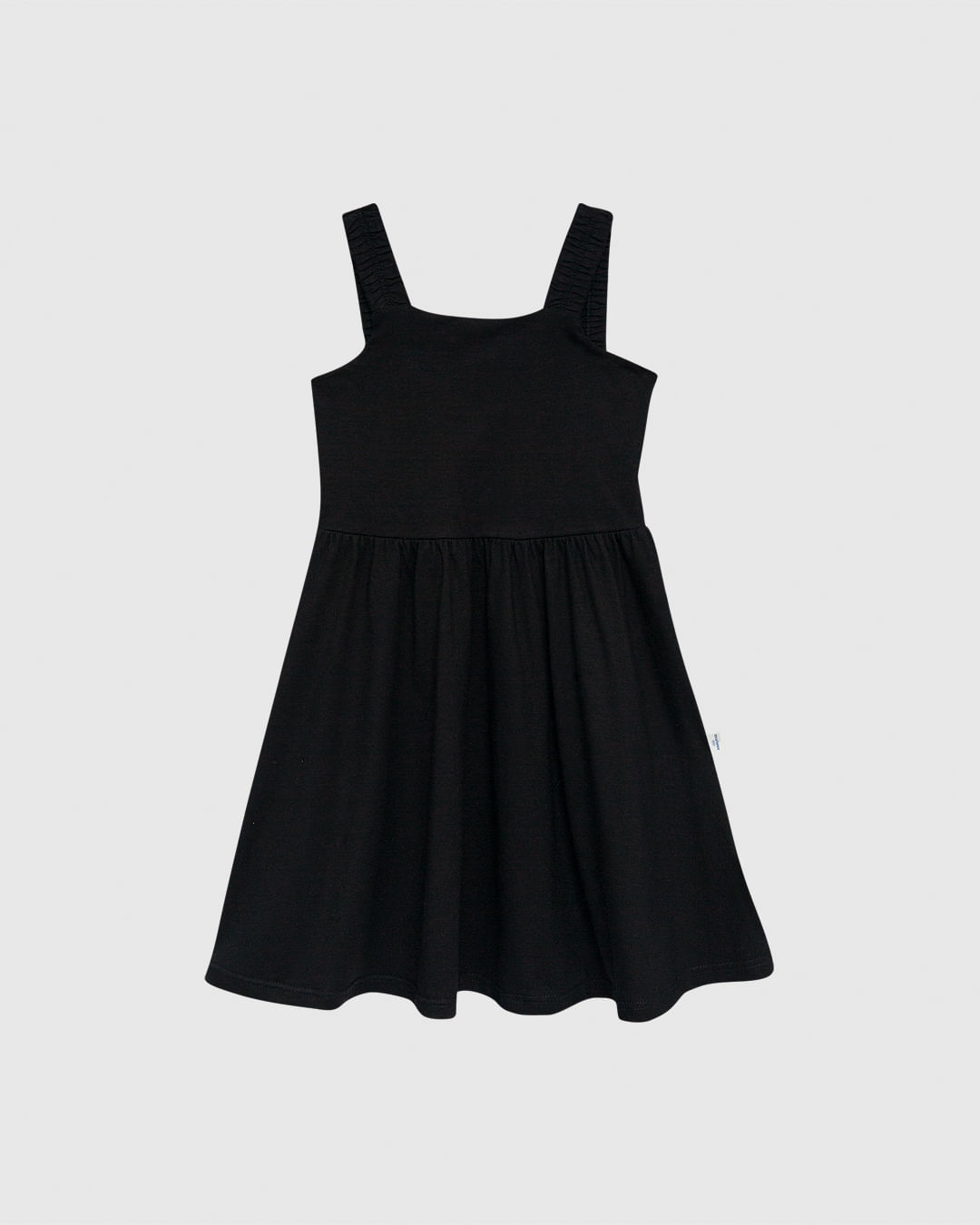 Vestido Infantil Detalhe Decote Costas Em Algodão Malwee Kids