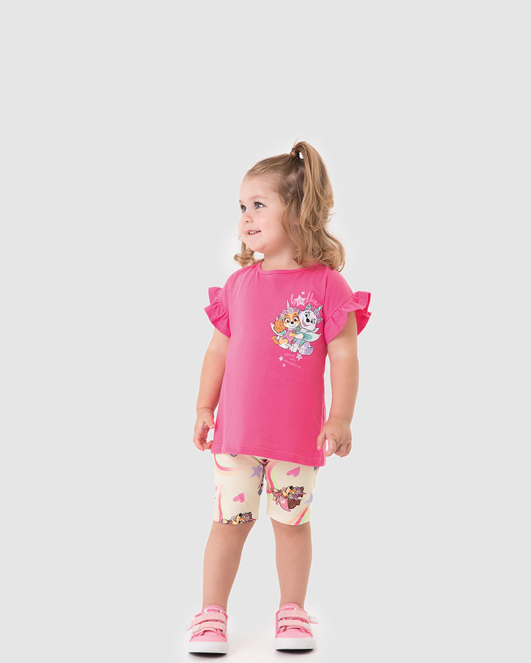 Conjunto Infantil Menina Brilhe Como Um Unicórnio Patrulha Canina Malwee Kids - Imagem 7