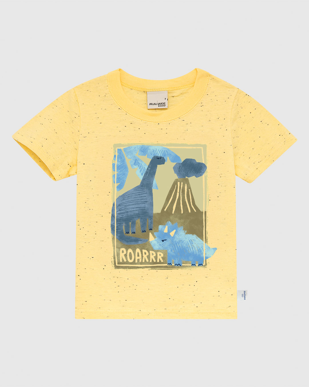 Camiseta Infantil Menino Estampa Frente E Costas Em Malha Botonê Malwee Kids