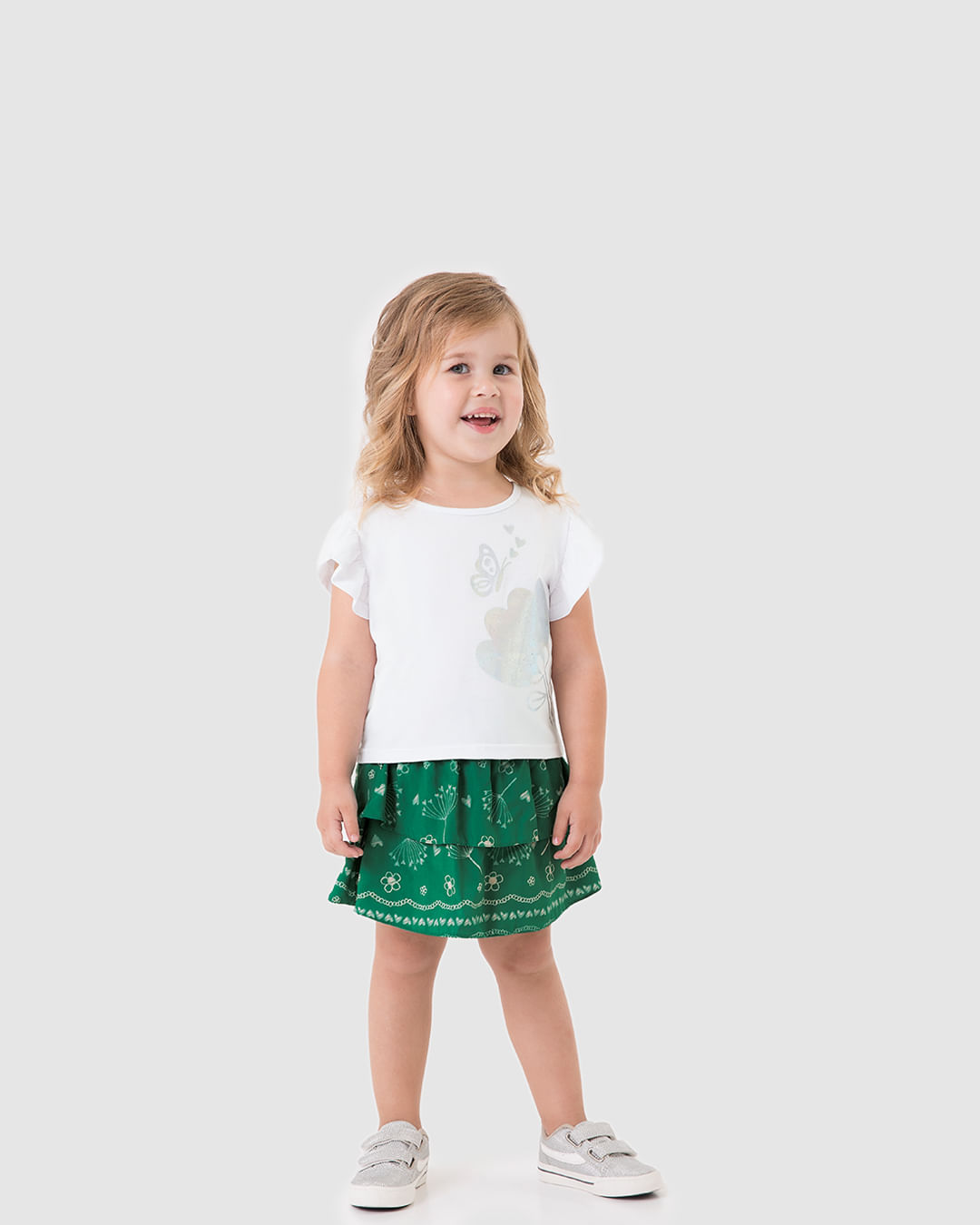 Blusa Infantil Menina Box Estampa Foil Metalizada Em Algodão Malwee Kids - Imagem 9