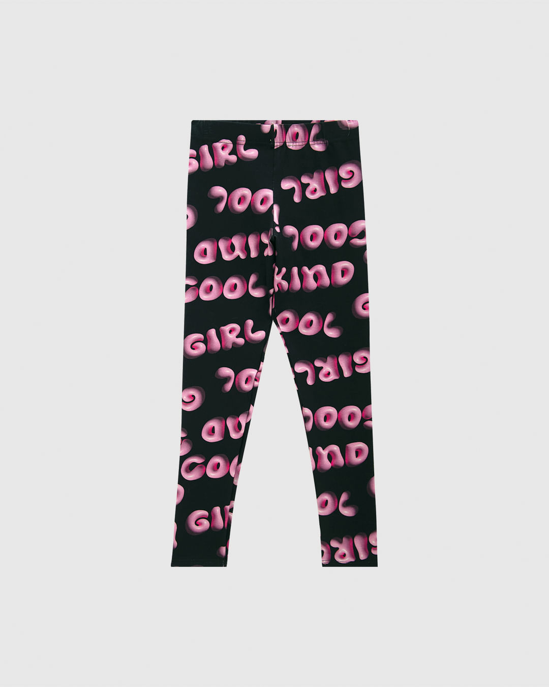Calça Legging Infantil Estampada Em Algodão Malwee Kids - Imagem 9