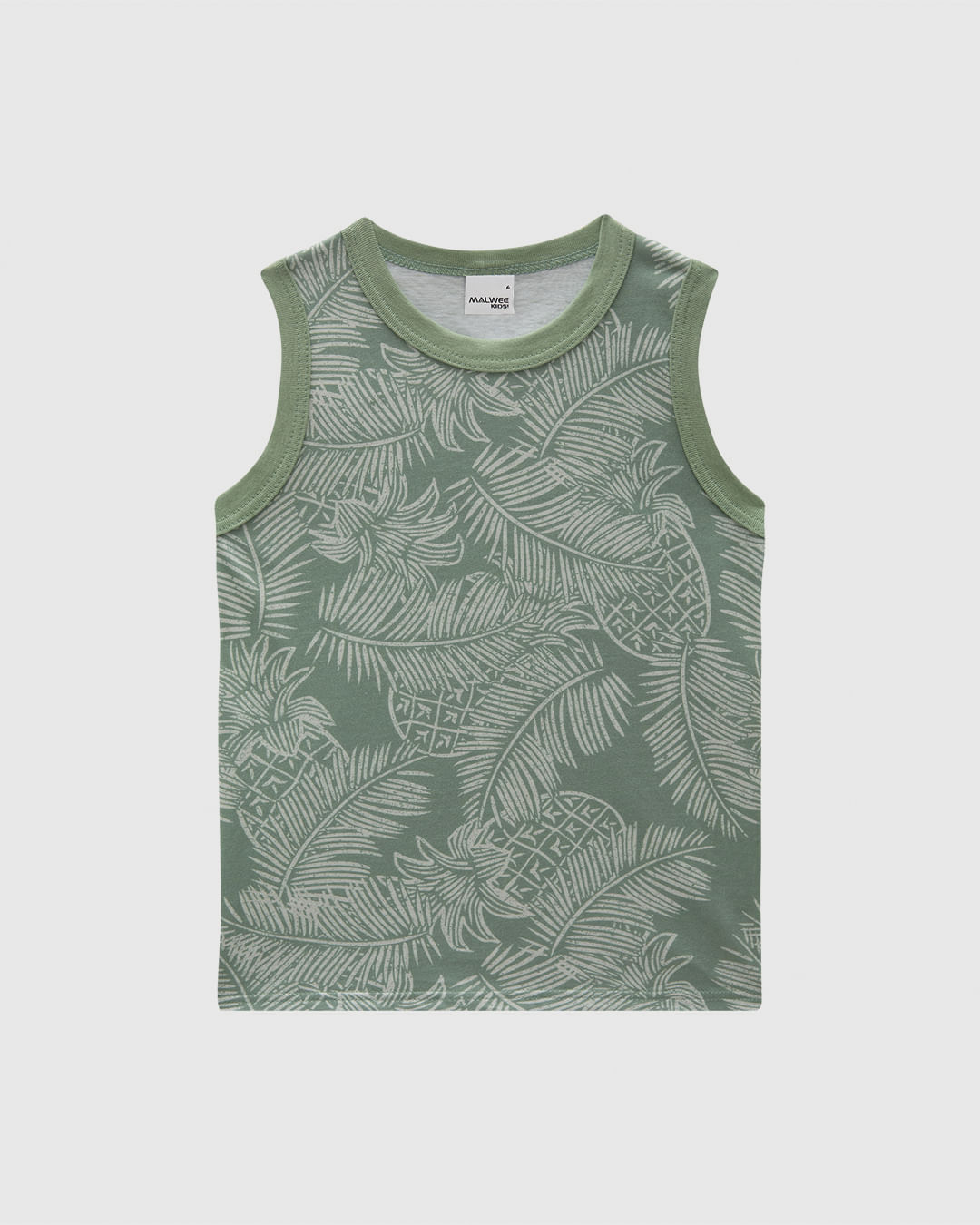 Regata Infantil Menino Estampada Em Algodão Malwee Kids - Imagem 5