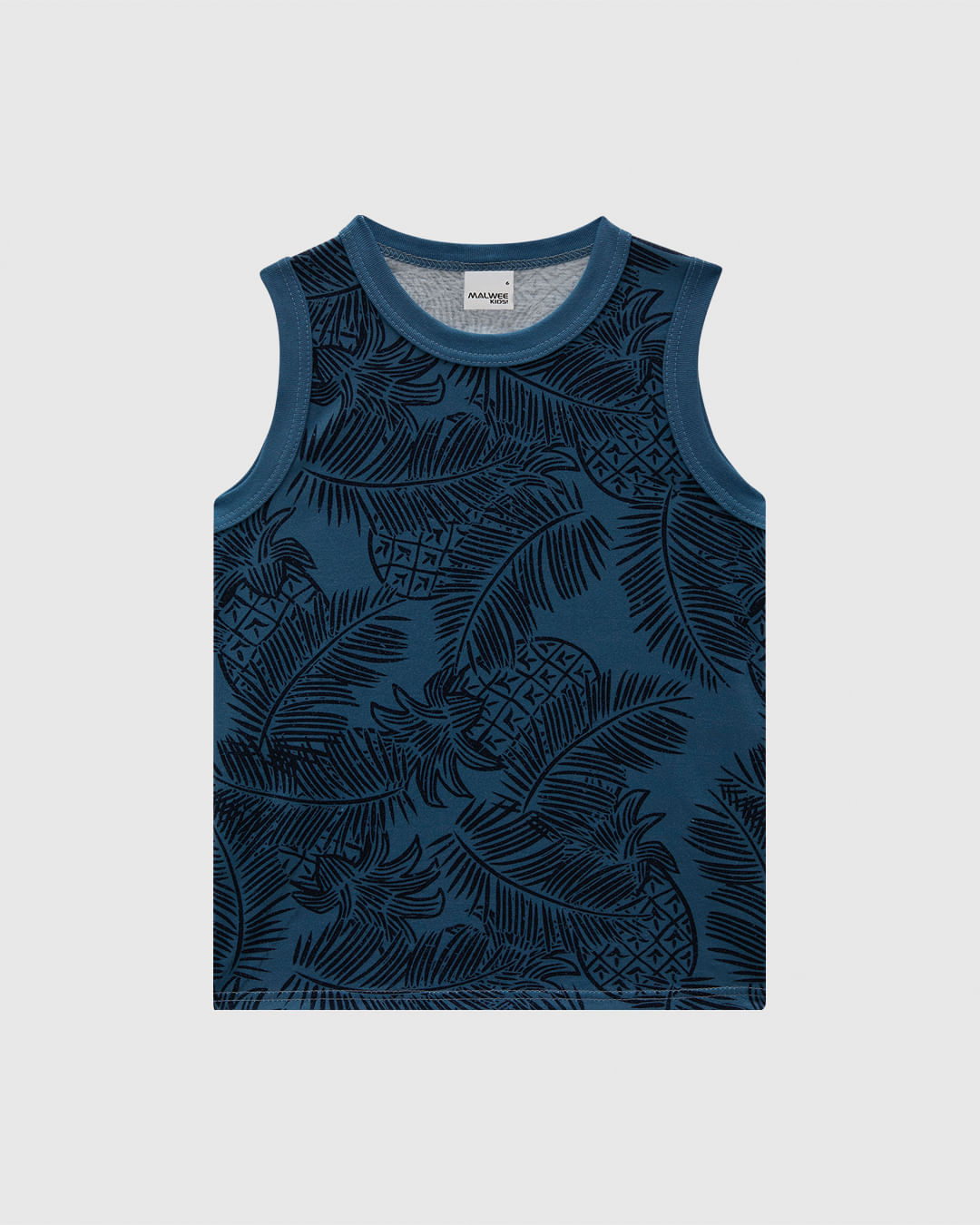 Regata Infantil Menino Estampada Em Algodão Malwee Kids - Imagem 5