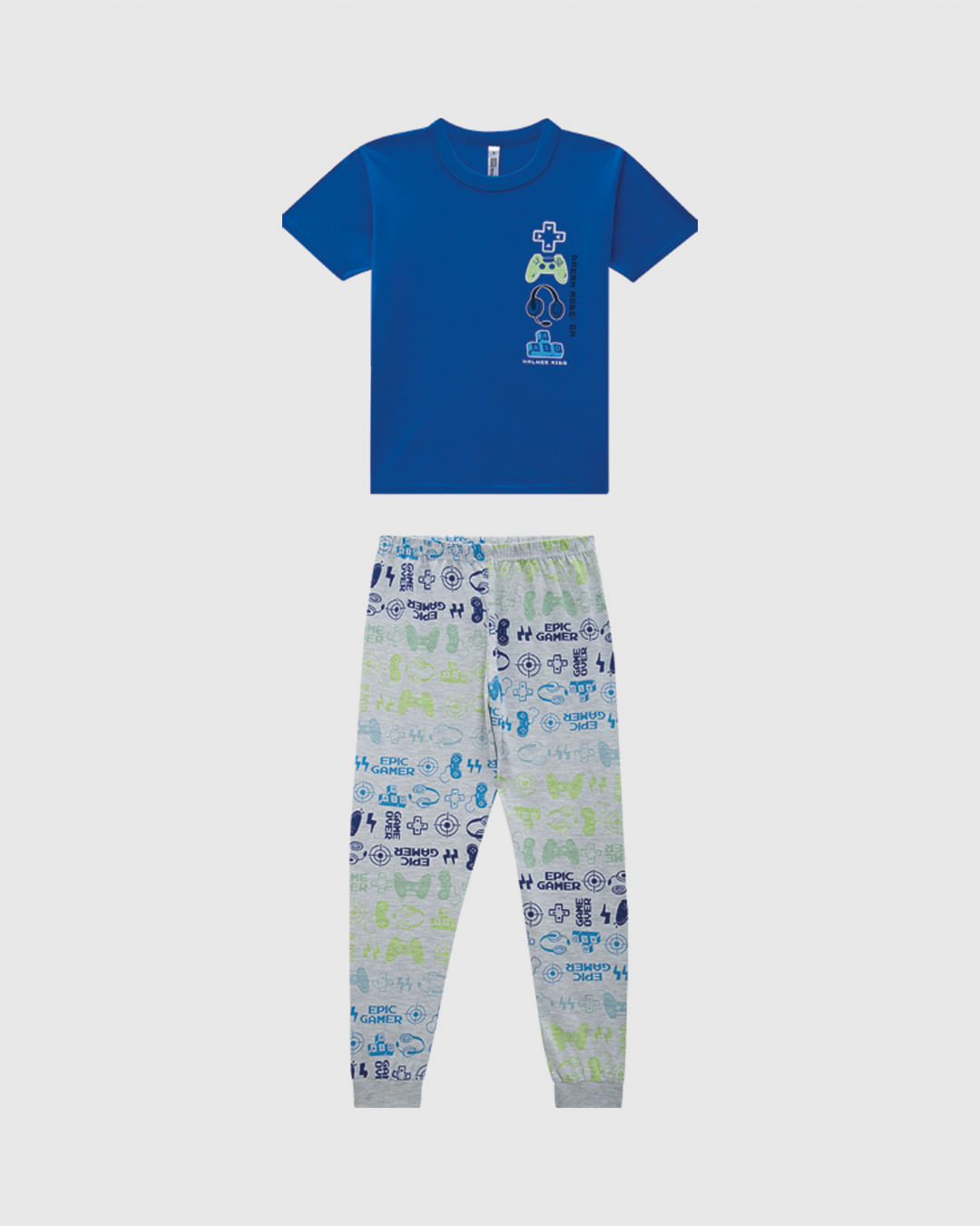 Pijama Longo Infantil Menino Dream Mode On Em Algodão Malwee Kids - Imagem 5