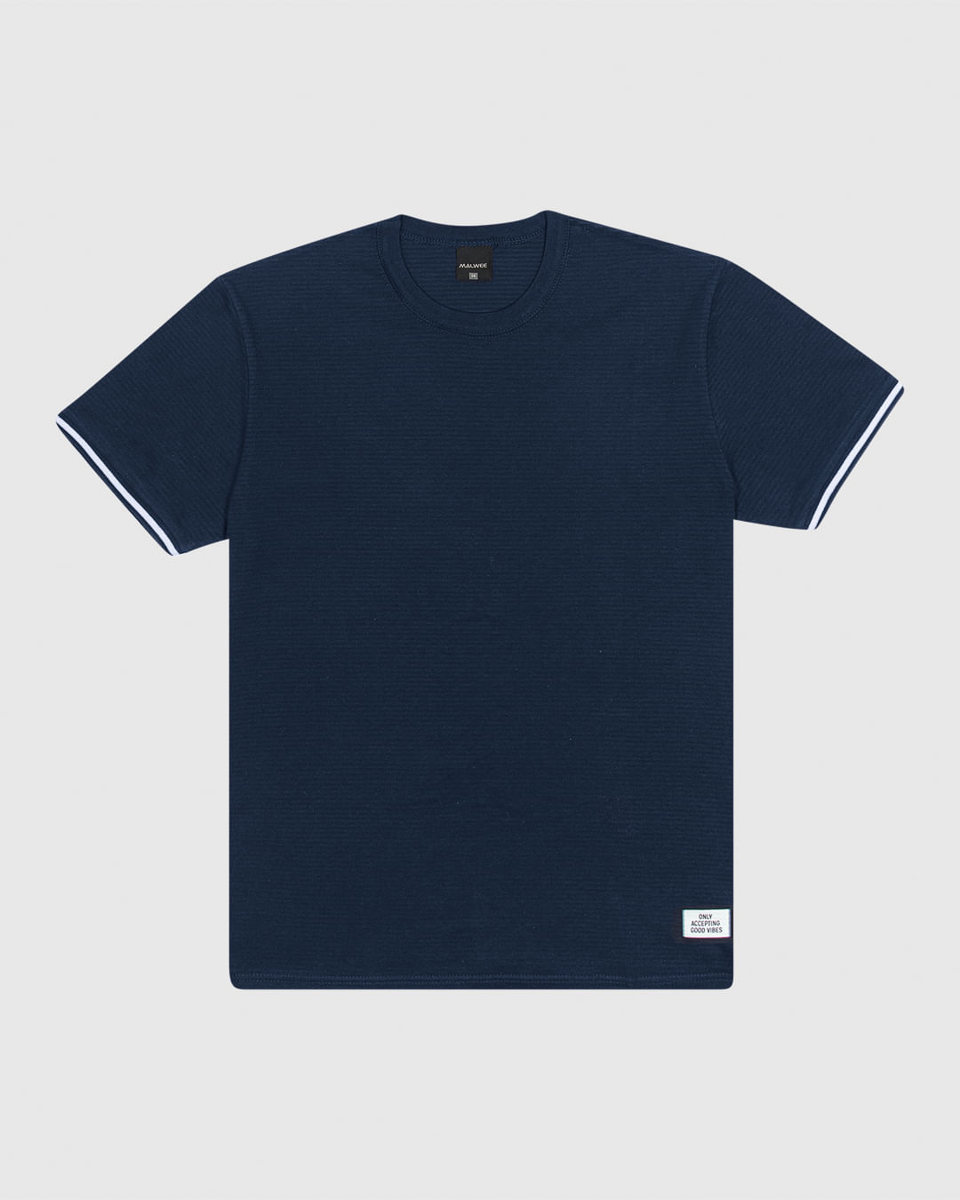 Camiseta Menino Manga Curta Costura Retilínea Malha Texturizada Malwee Kids - Imagem 2