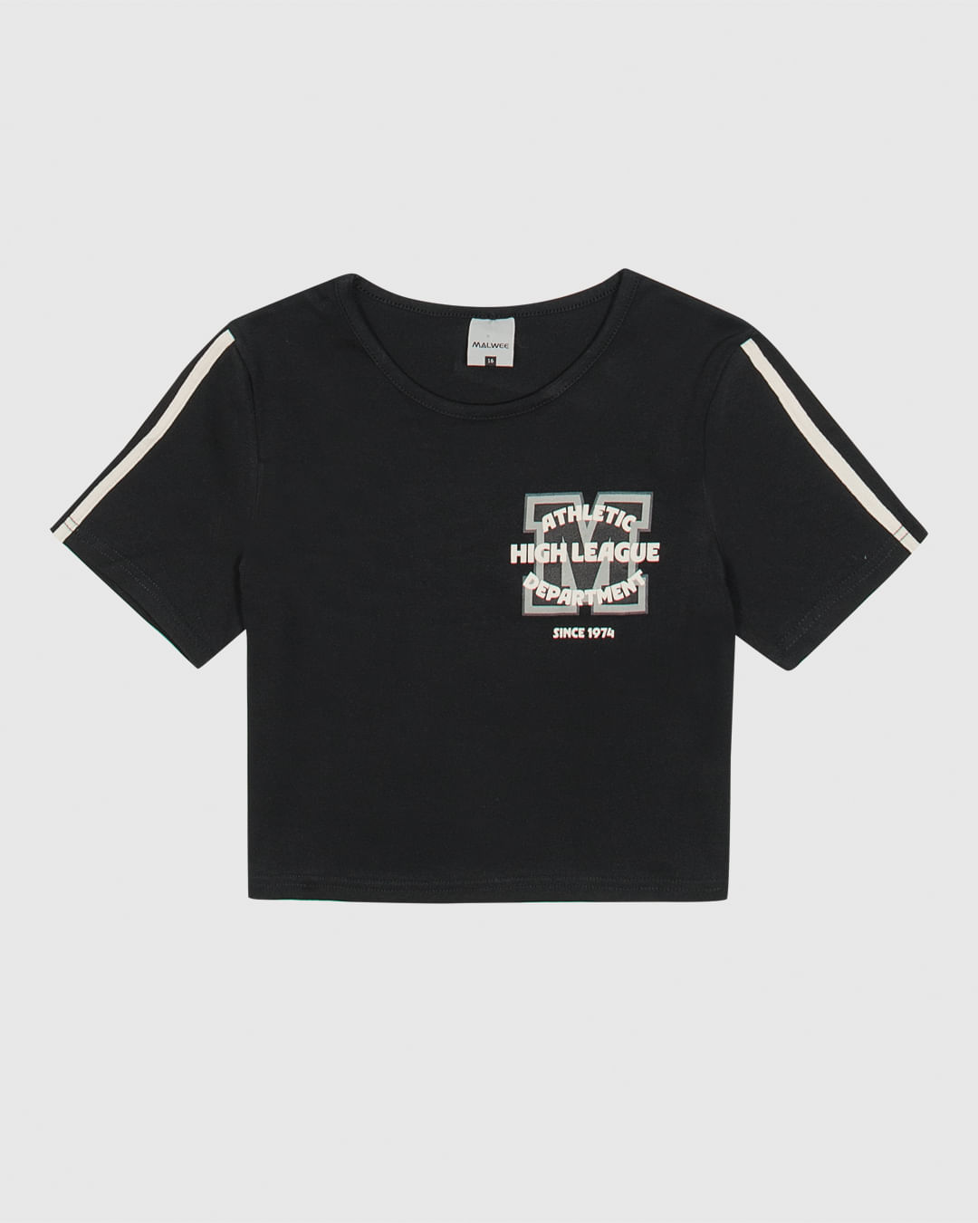 Blusa Justa Menina Athletic High League Department em Algodão Malwee Kids