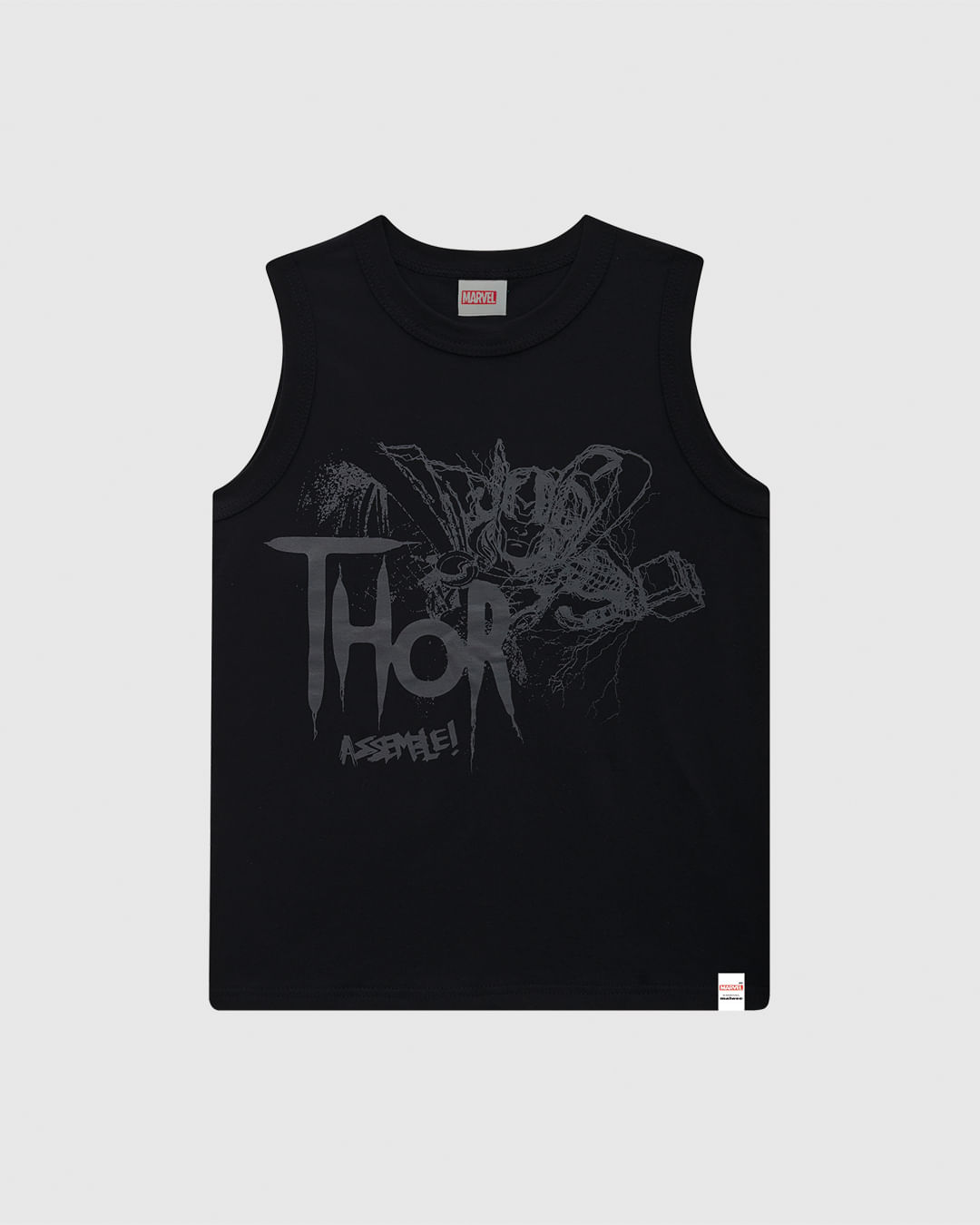 Regata Infantil Menino Thor, Assemble Avengers Em Algodão Malwee Kids