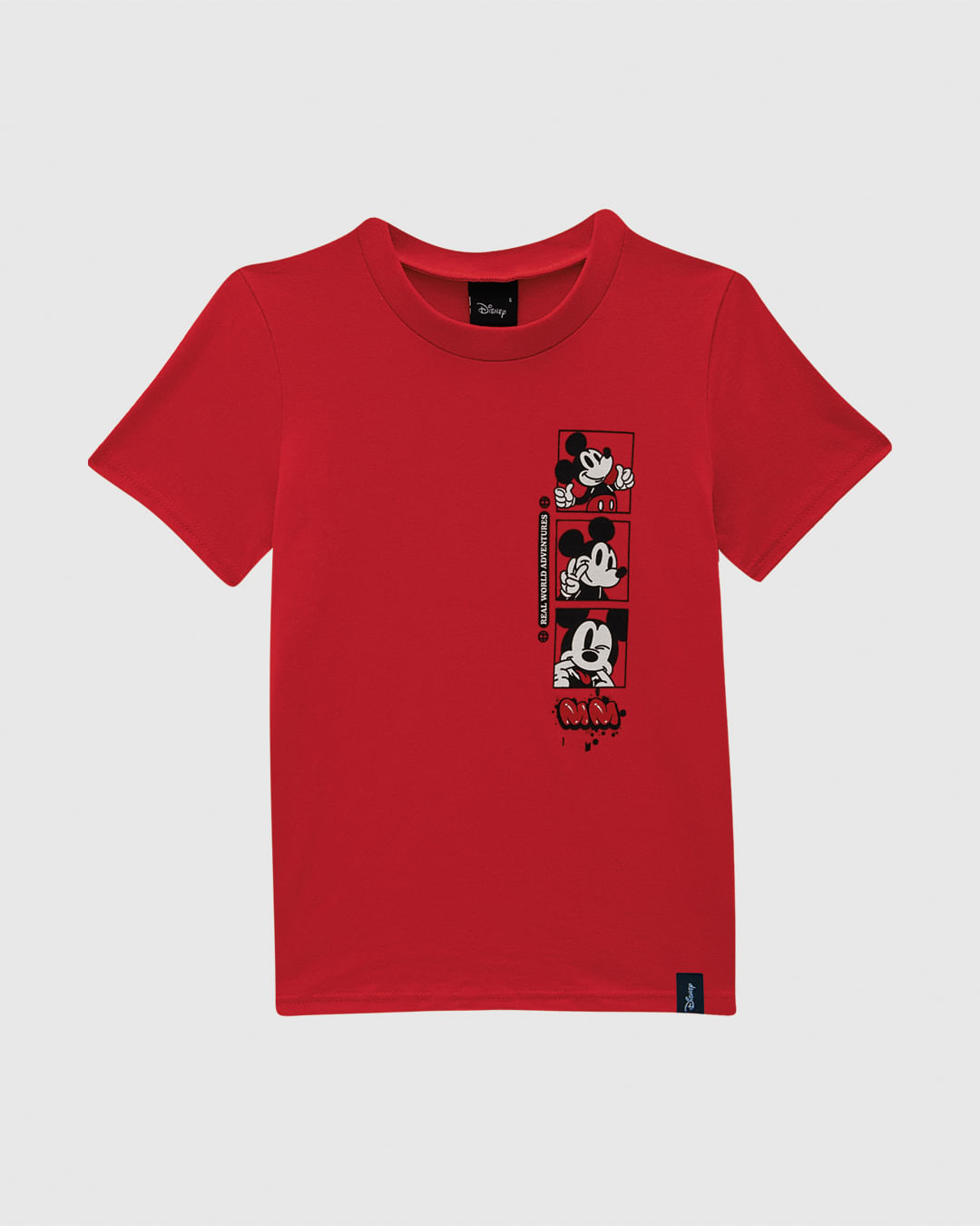 Camiseta Infantil Menino MM Real World Adventures Mickey Disney Malwee Kids - Imagem 7