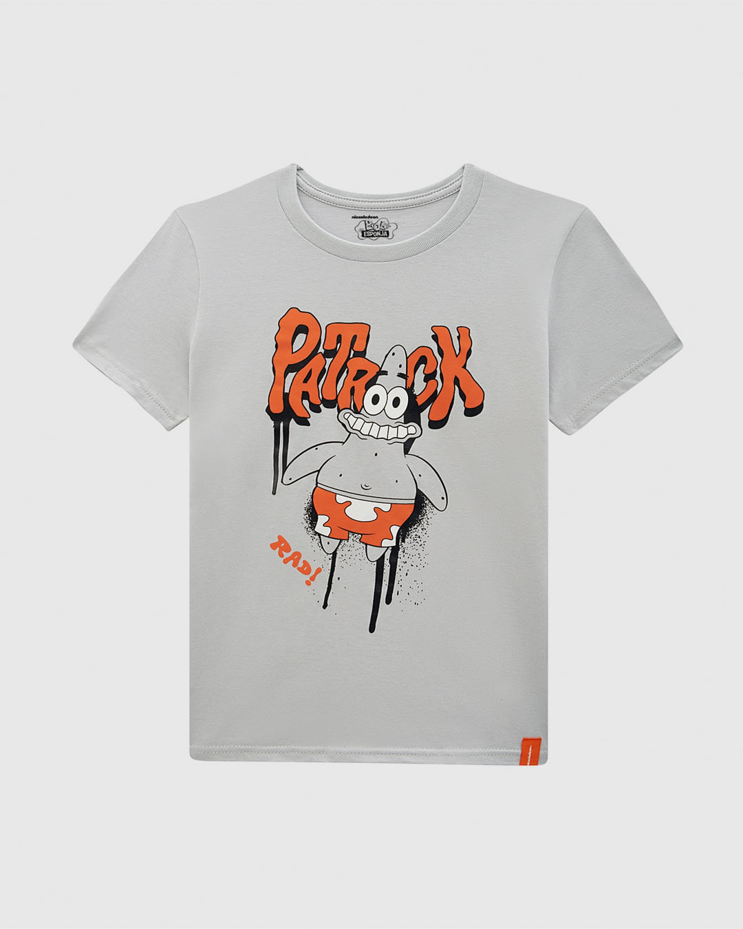 Camiseta Infantil Menino Estampa Patrick Bob Esponja Em Algodão Malwee Kids - Imagem 6
