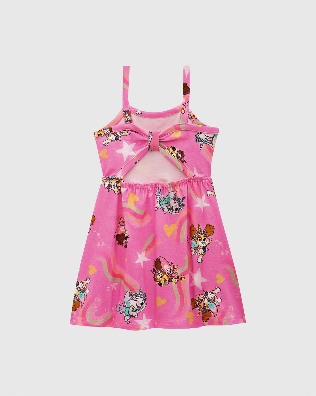 Vestido Infantil Detalhe Vazado Costas Patrulha Canina Em Algodão Malwee Kids - Imagem 6