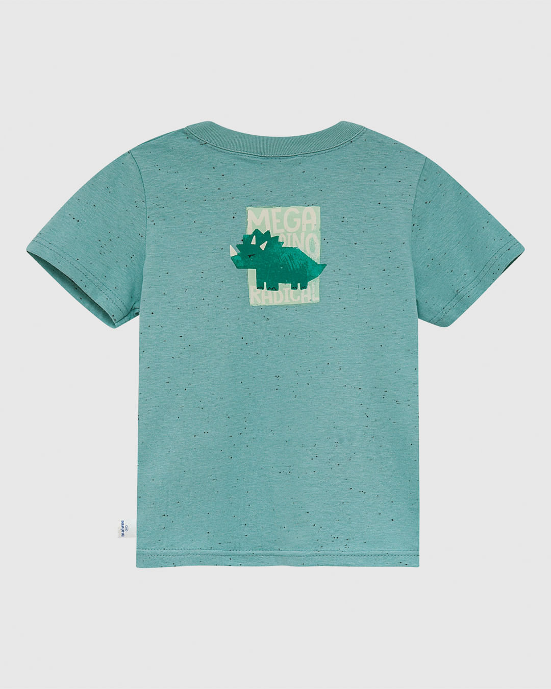 Camiseta Infantil Menino Estampa Frente E Costas Em Malha Botonê Malwee Kids - Imagem 8