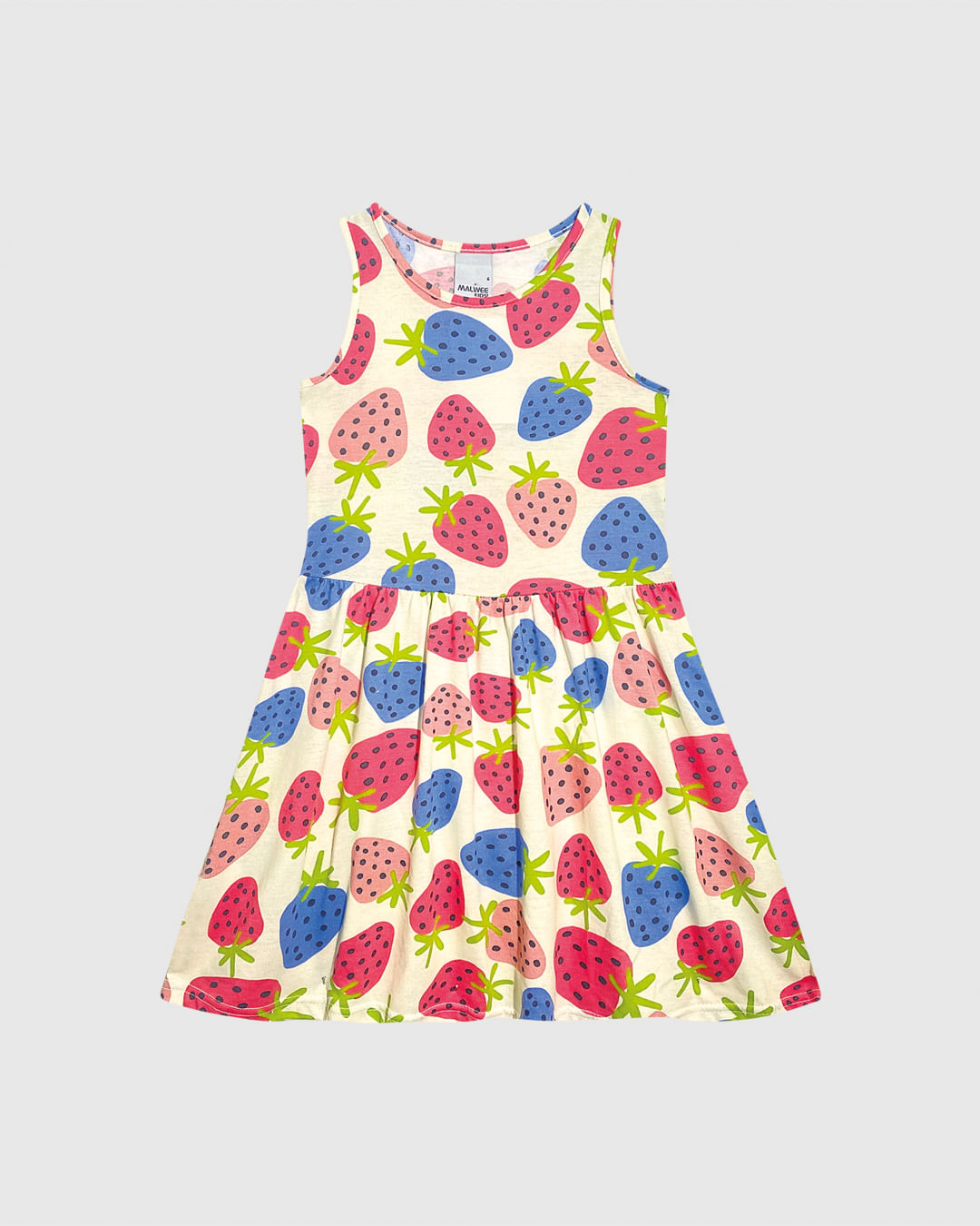 Vestido Infantil Estampado Em Algodão Malwee Kids - Imagem 12