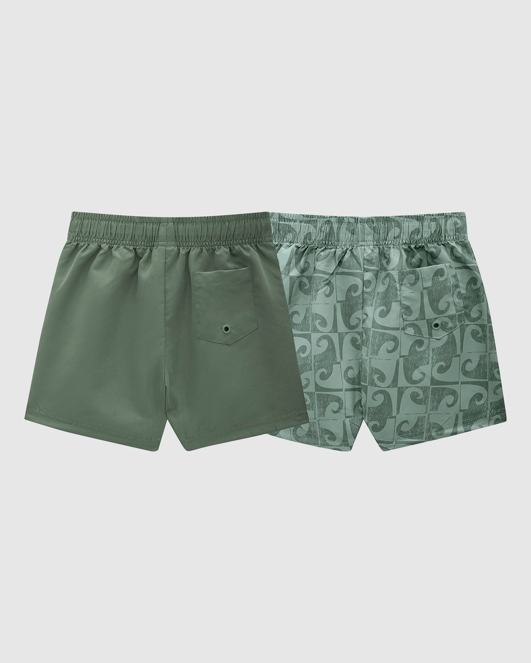 Kit 2 Shorts De Banho Infantil Menino Em Microfibra Malwee Kids - Imagem 6