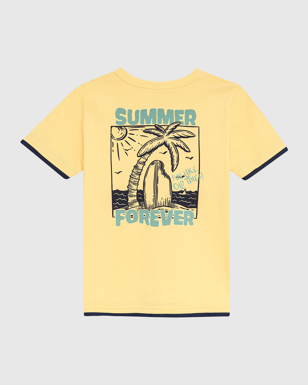 Conjunto Infantil Menino Summer Forever Estampa Frente E Costas Malwee Kids - Imagem 15