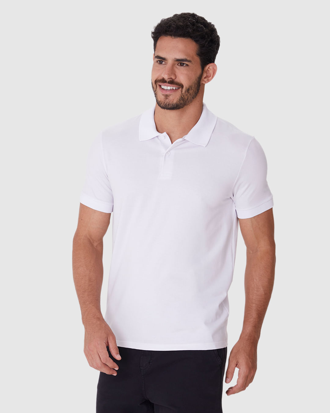 Camisa Polo Movimento Slim Peitilho Frontal Em Malha Anti Odor - Imagem 16