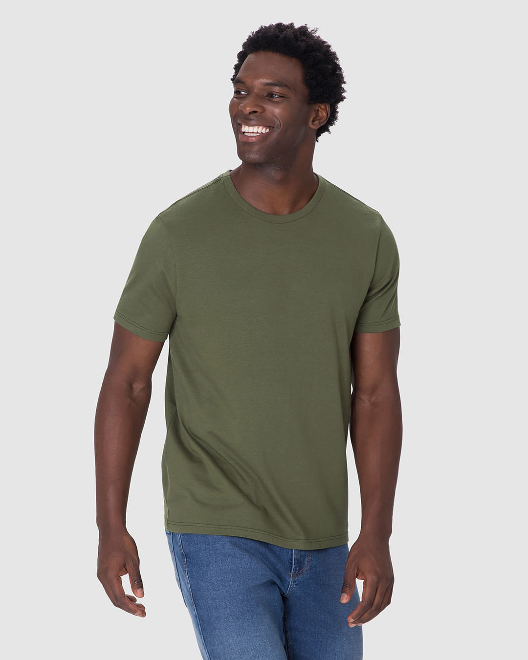 Camiseta Abraço Masculina Etiqueta Estampada Em Malha Comfy Touch - Imagem 16