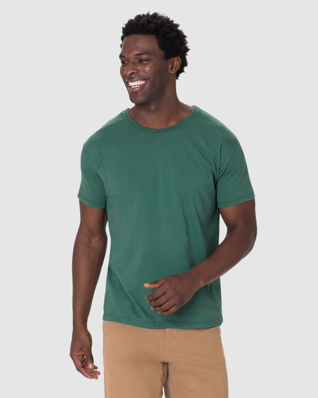 Camiseta Original Masculina Decote Redondo Em Algodão - Imagem 16