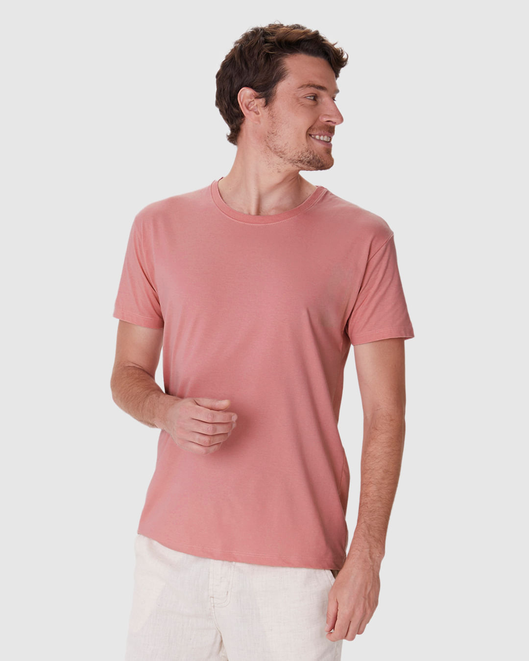 Camiseta Original Masculina Decote Redondo Em Algodão - Imagem 16