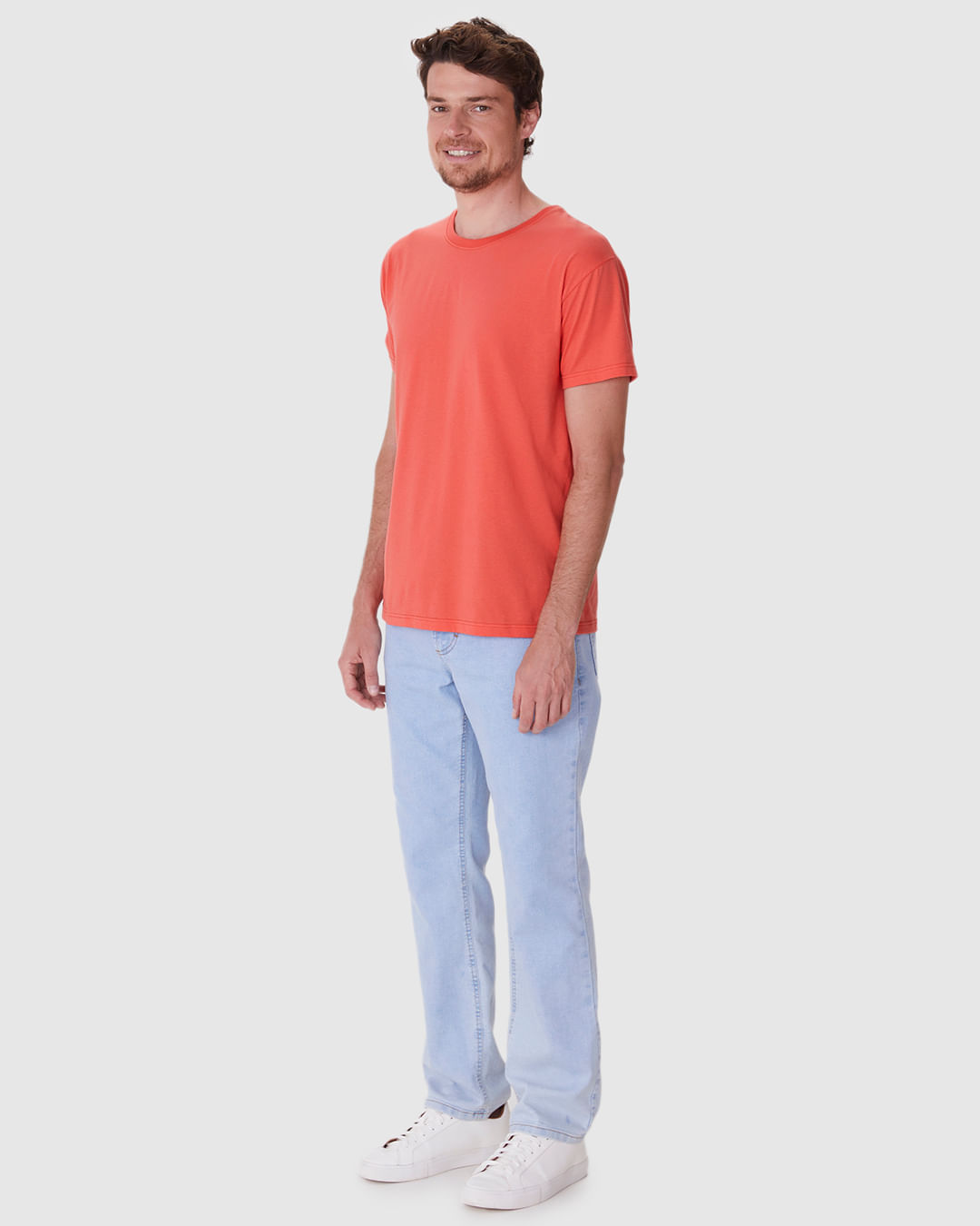 Camiseta Original Masculina Decote Redondo Em Algodão - Imagem 2