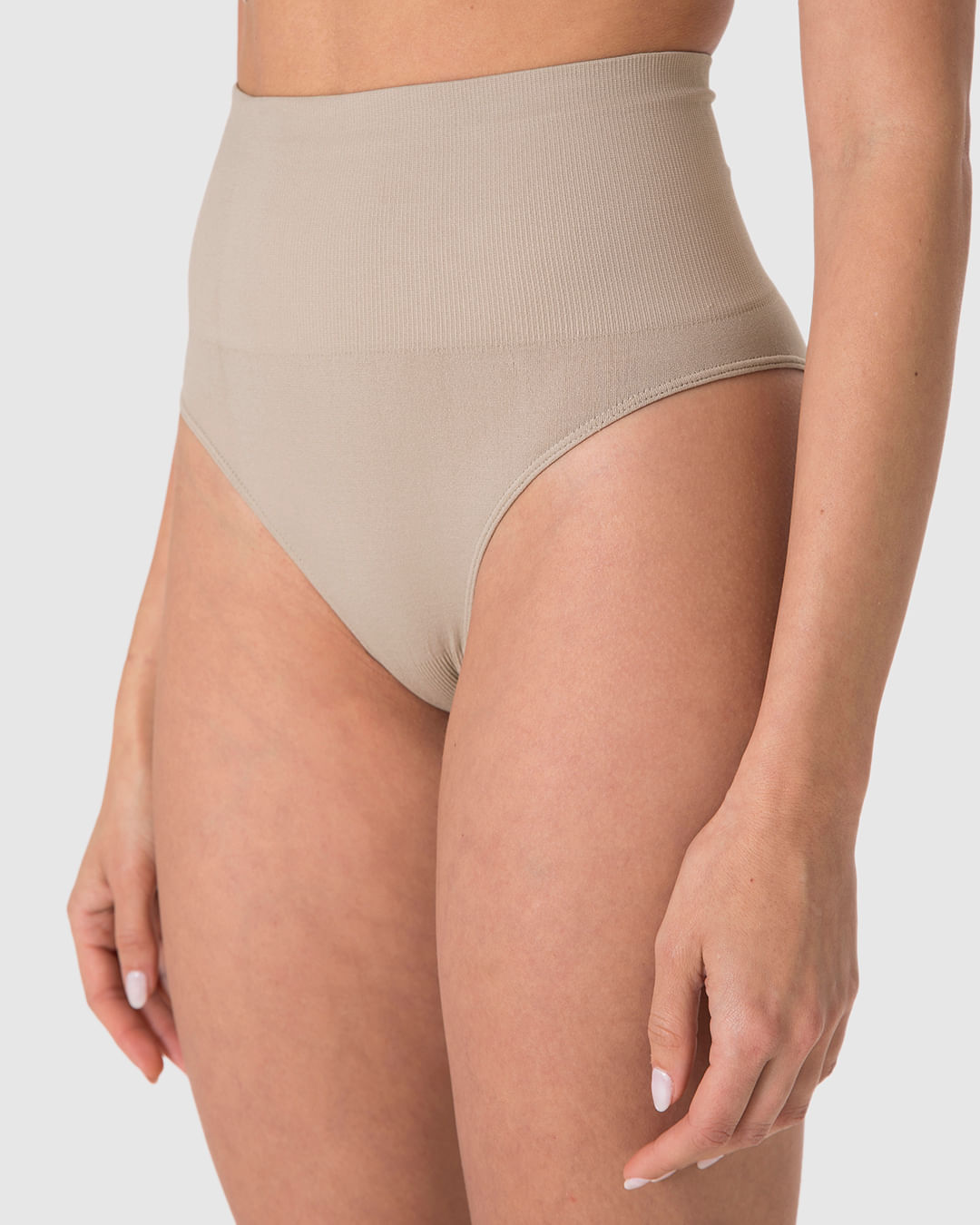 Calcinha Feminina Modeladora Sem Costura Em Poliamida - Imagem 3