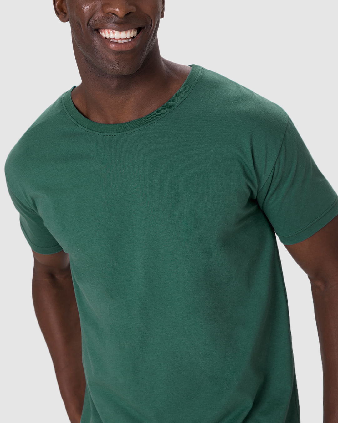 Camiseta Original Masculina Decote Redondo Em Algodão - Imagem 3
