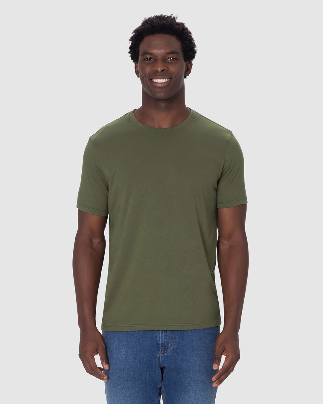 Camiseta Abraço Masculina Etiqueta Estampada Em Malha Comfy Touch - Imagem 14