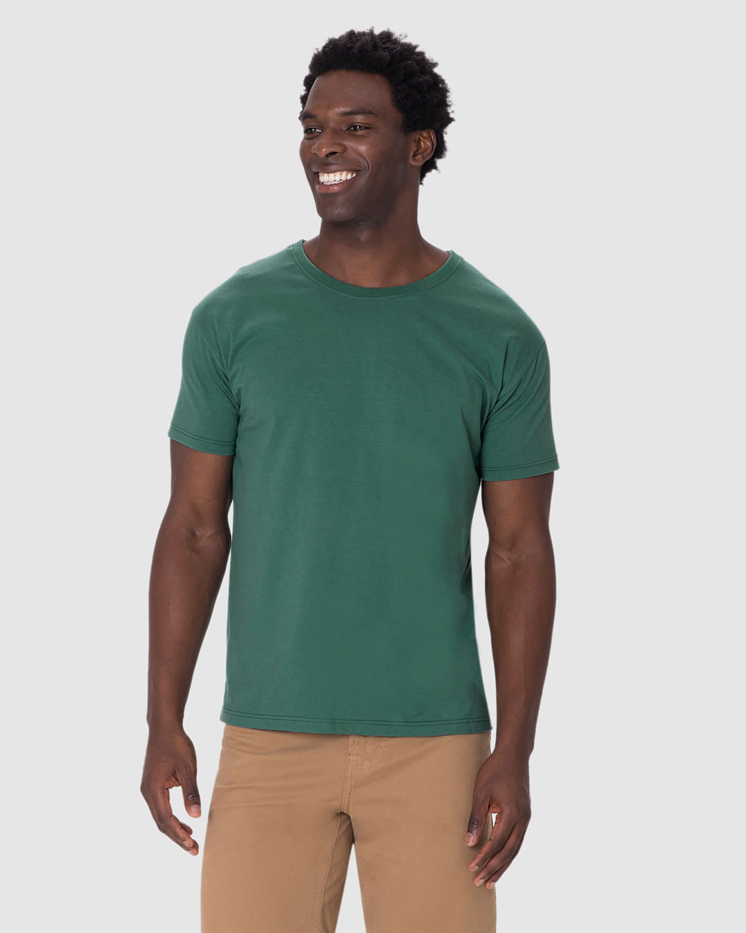 Camiseta Original Masculina Decote Redondo Em Algodão - Imagem 9