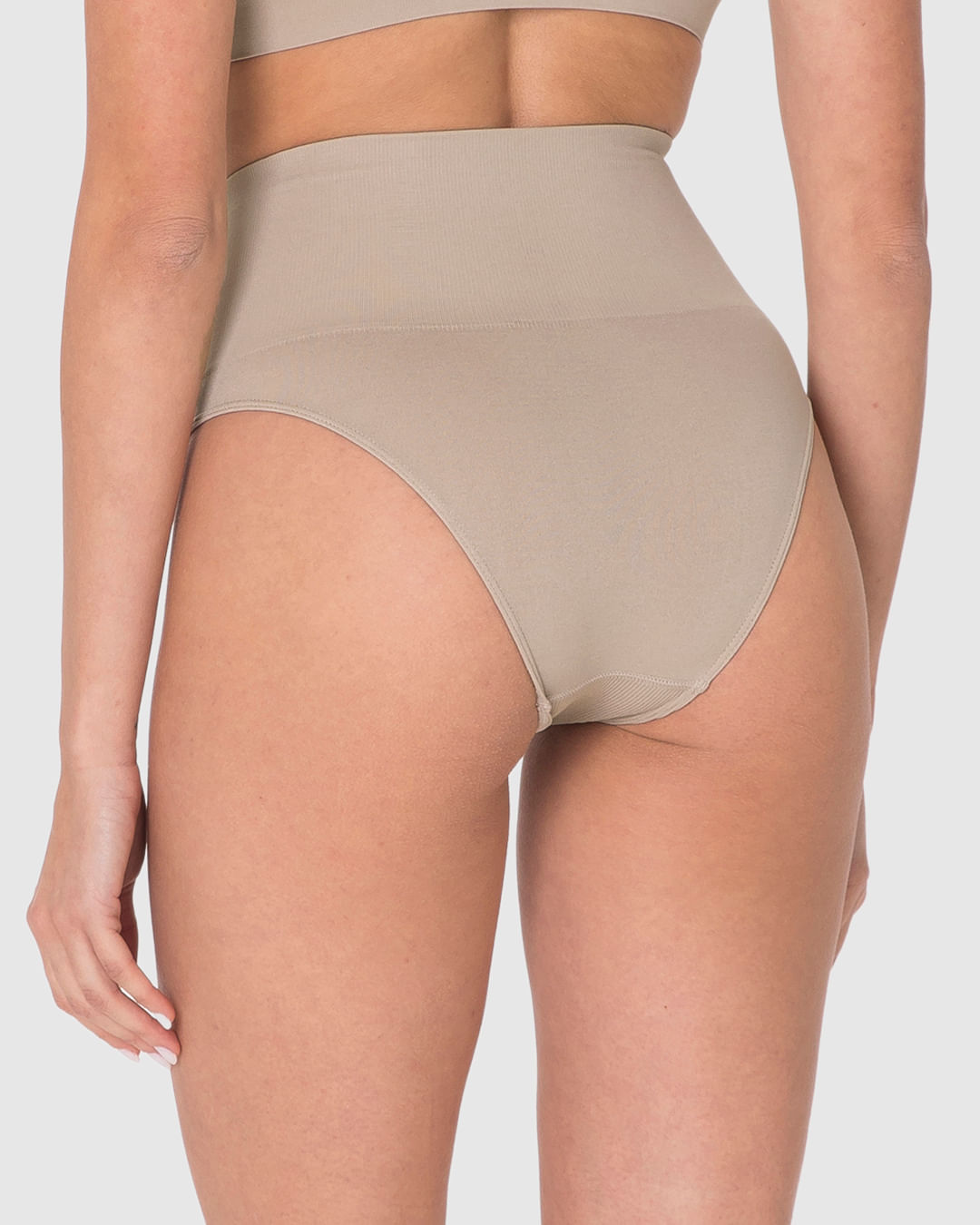 Calcinha Feminina Modeladora Sem Costura Em Poliamida - Imagem 10