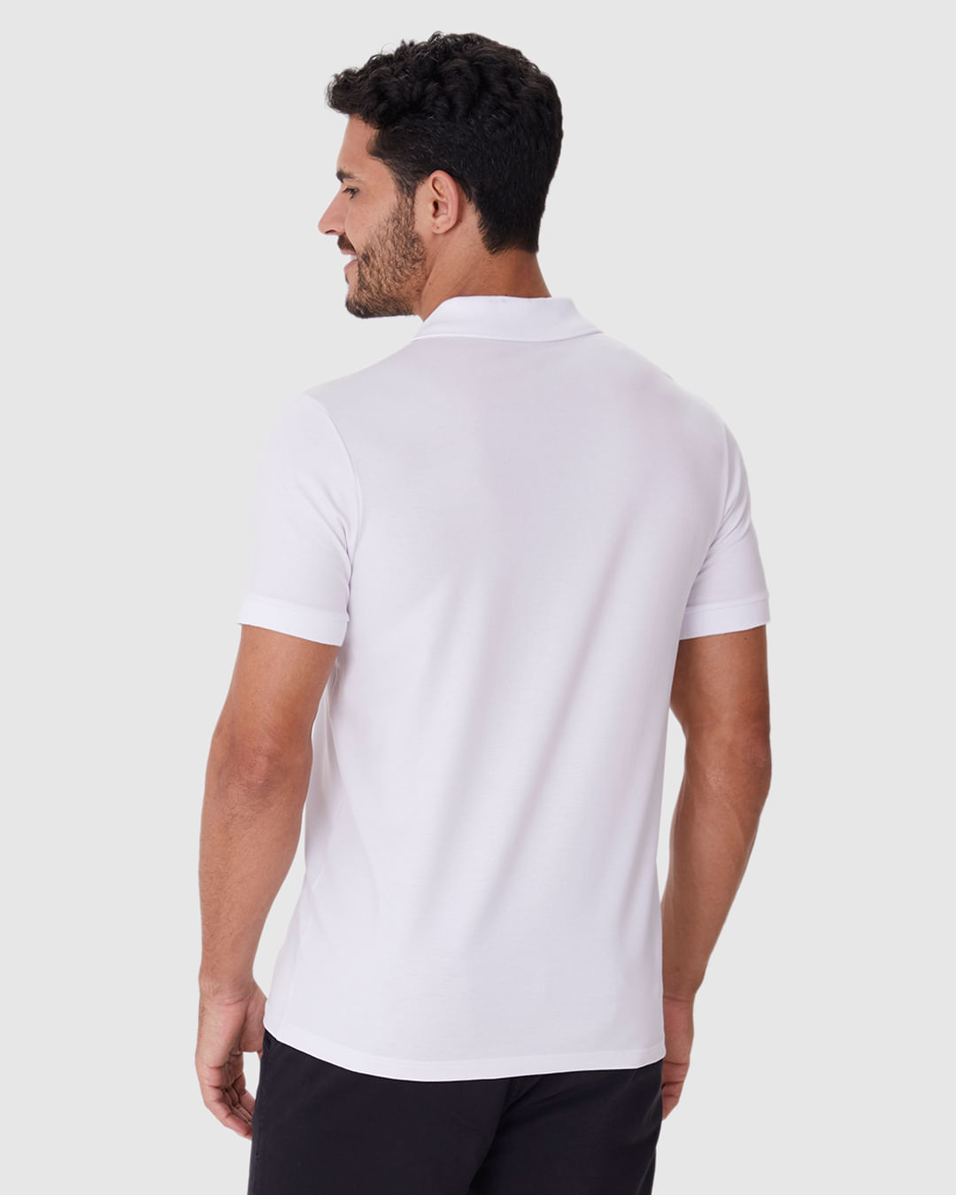 Camisa Polo Movimento Slim Peitilho Frontal Em Malha Anti Odor - Imagem 25