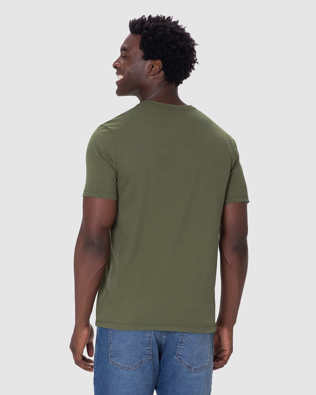 Camiseta Abraço Masculina Etiqueta Estampada Em Malha Comfy Touch - Imagem 20