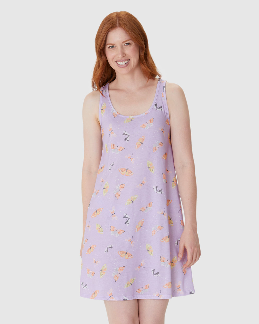 Camisola Feminina Slim Nadador Estampa Digital Em Algodão - Imagem 11