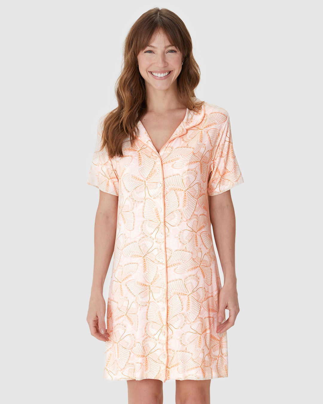 Camisola Americana Feminina Estampa Digital Em Viscose Stretch - Imagem 14