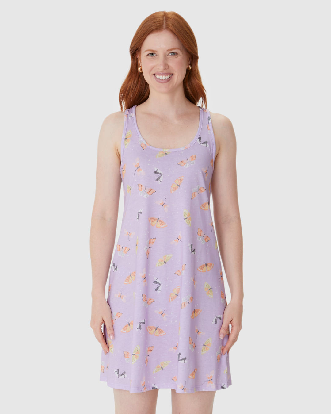 Camisola Feminina Slim Nadador Estampa Digital Em Algodão - Imagem 19