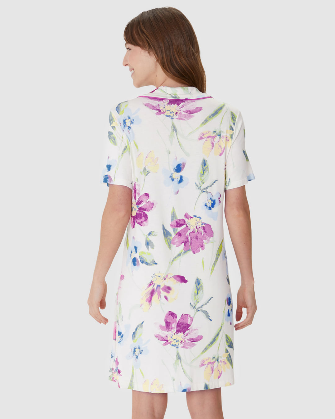 Camisola Americana Feminina Estampa Digital Em Viscose Stretch - Imagem 10