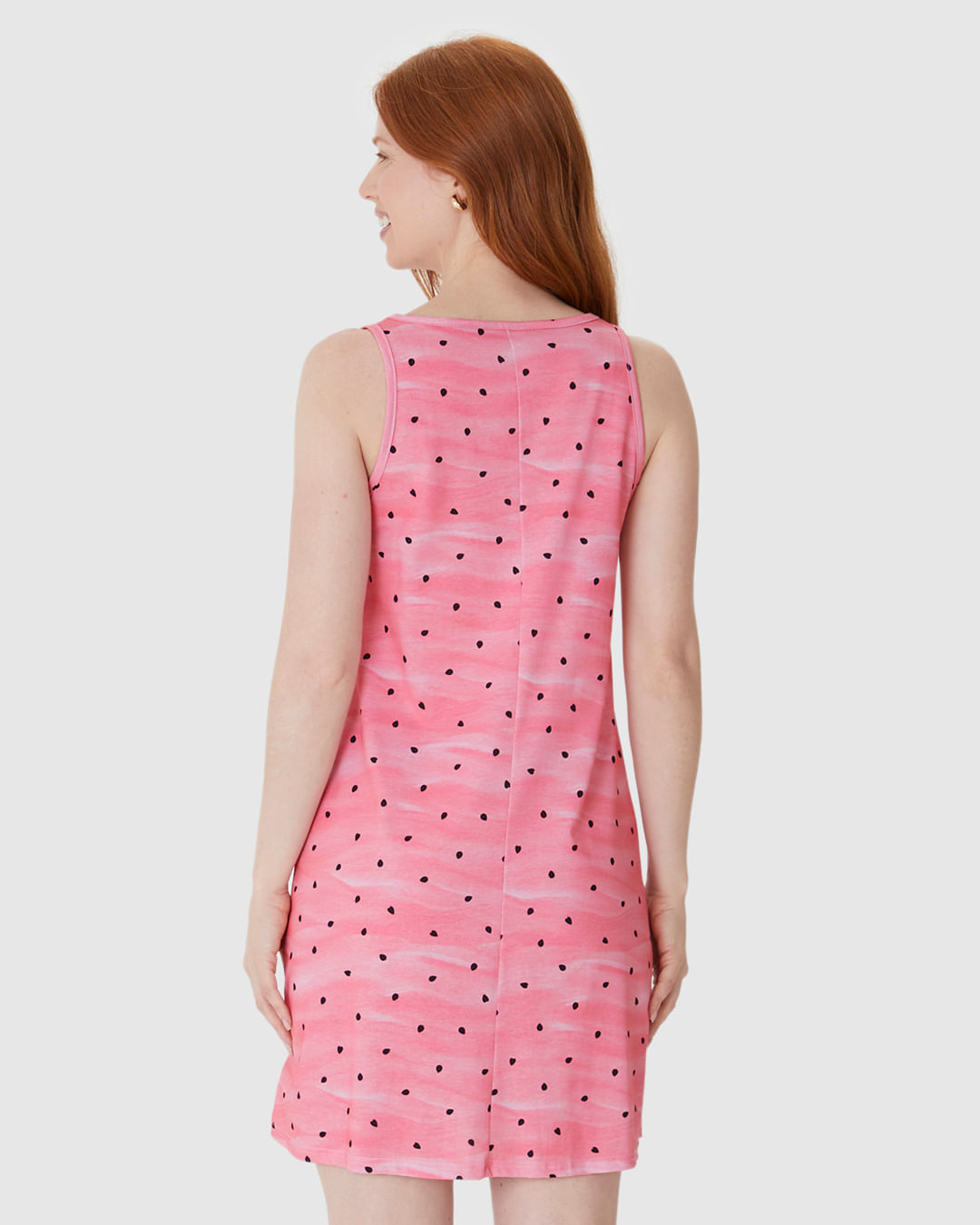 Camisola Feminina Slim Nadador Estampa Digital Em Algodão - Imagem 15