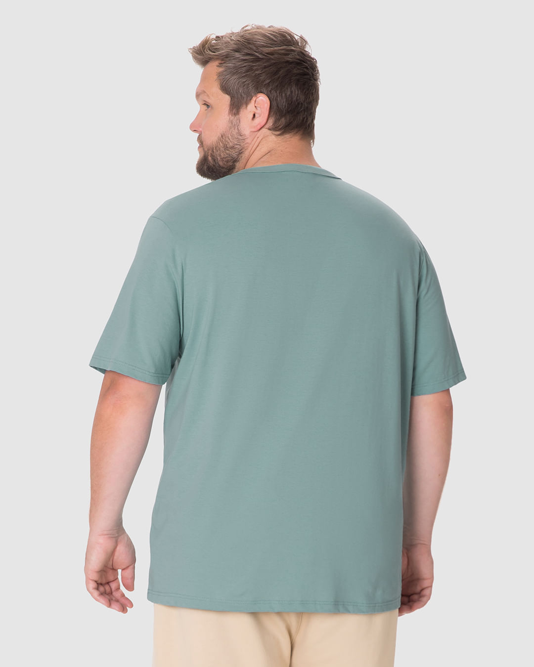 Camiseta Masculina Plus Size Estampa Sailboat Em Algodão - Imagem 5