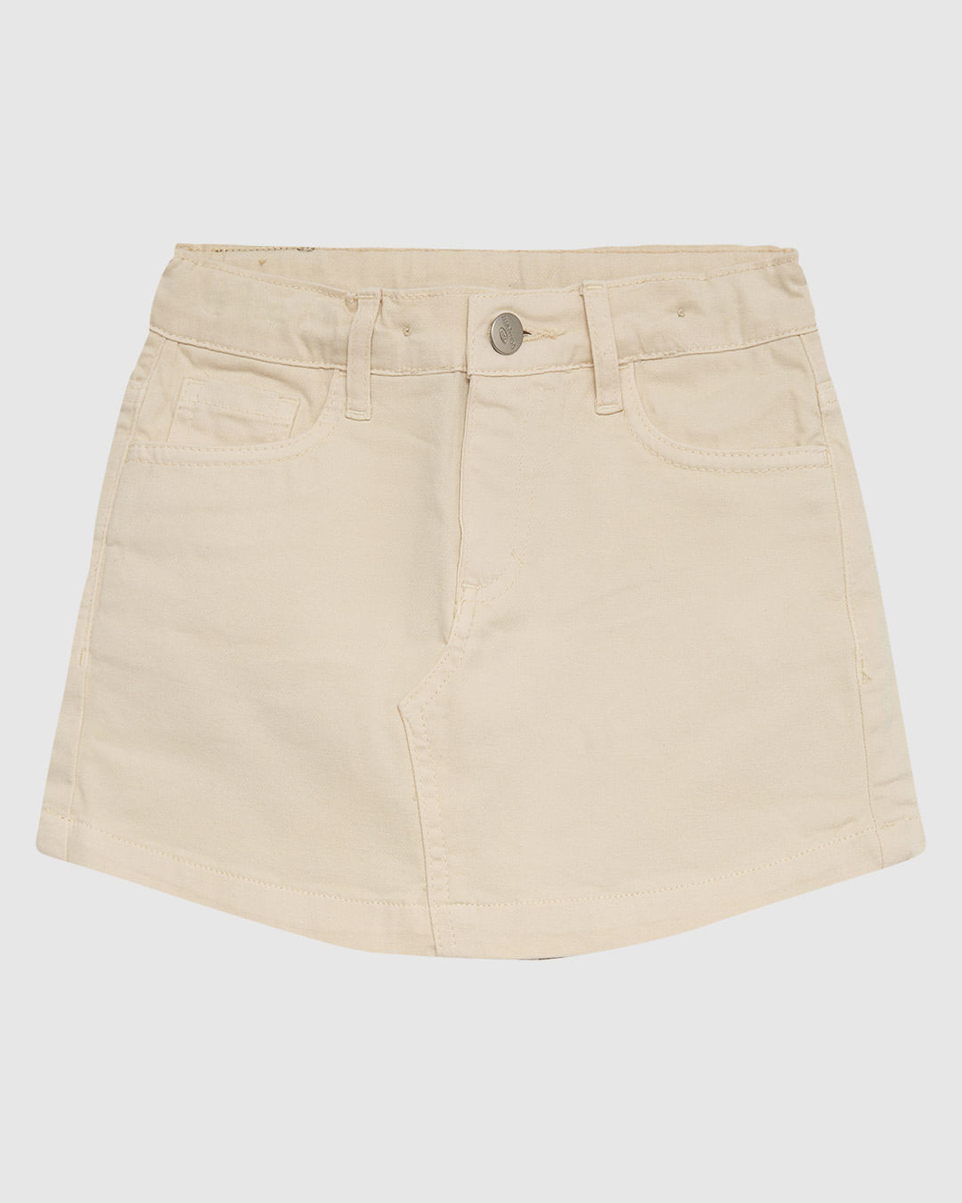 Shorts Saia Infantil Menina Cintura Ajustável Em Sarja Stretch Malwee Kids - Imagem 15