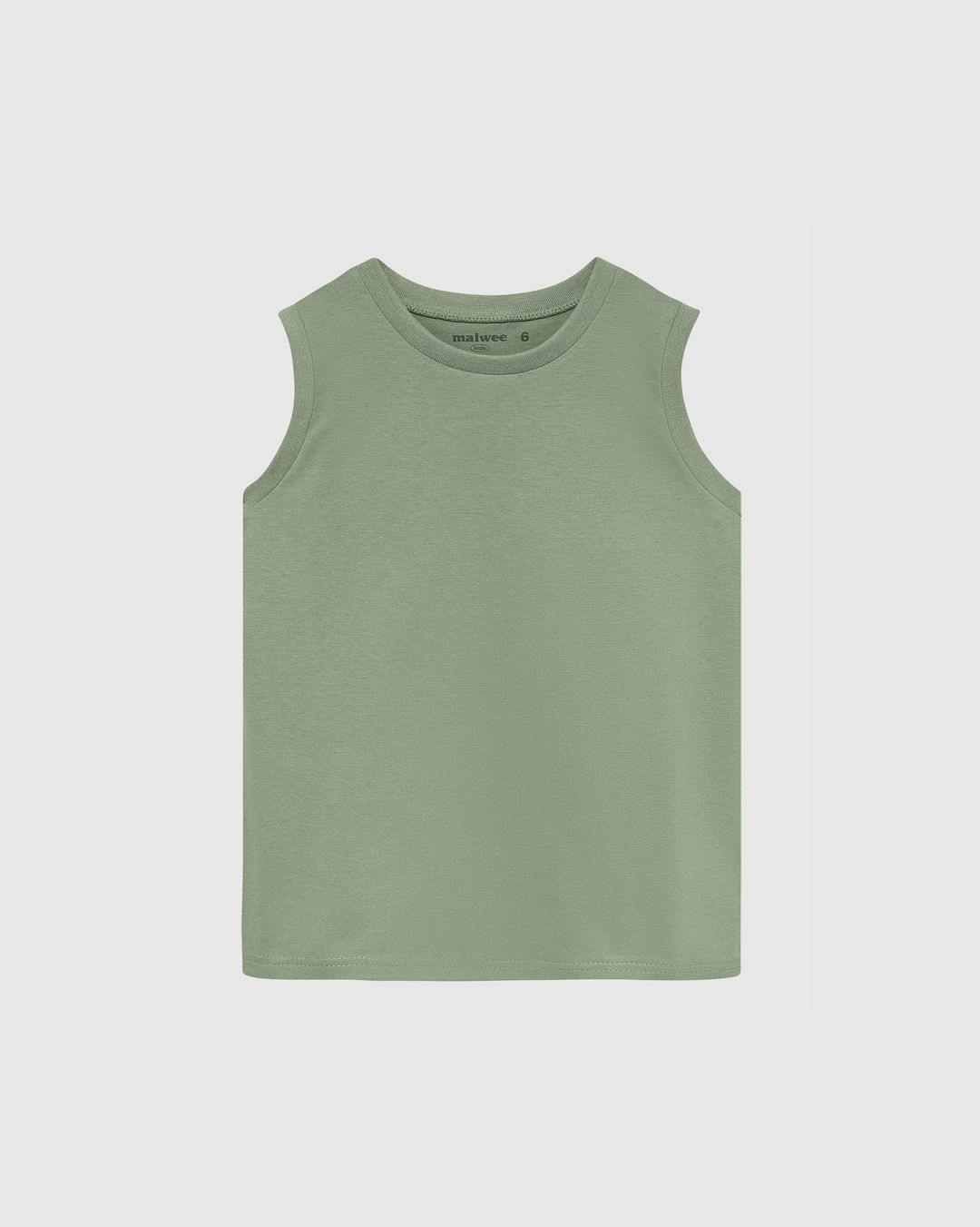 Regata Infantil Menino Decote Redondo Em Algodão Malwee Kids - Imagem 7