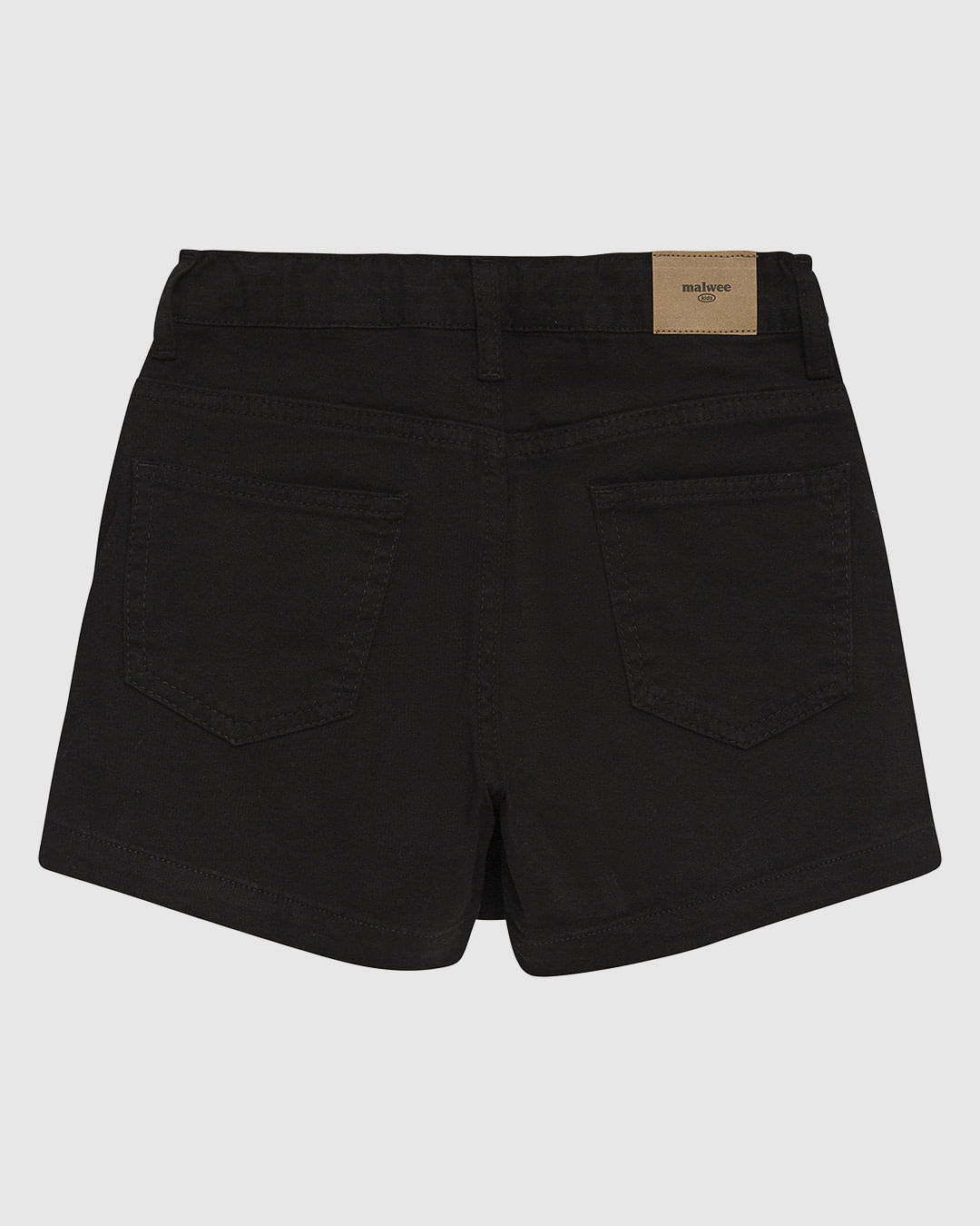 Shorts Saia Infantil Menina Cintura Ajustável Em Sarja Malwee Kids - Imagem 6