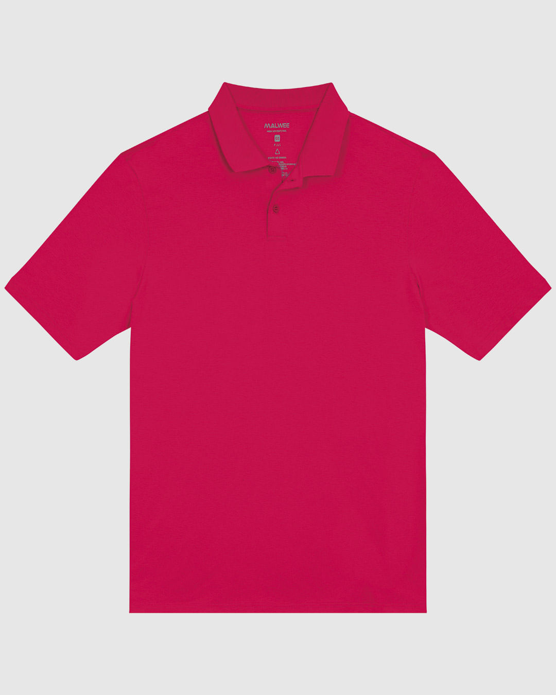Camisa Polo Básica Masculina Plus Size Em Algodão - Imagem 2