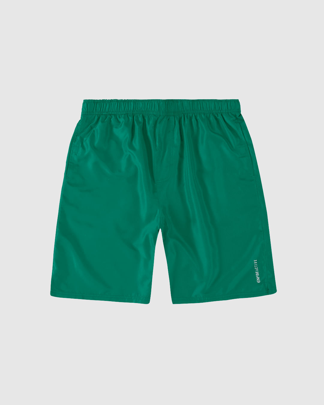 Bermuda Básica Masculina Bolso Interno Em Tafetá - ENFIM - Imagem 3