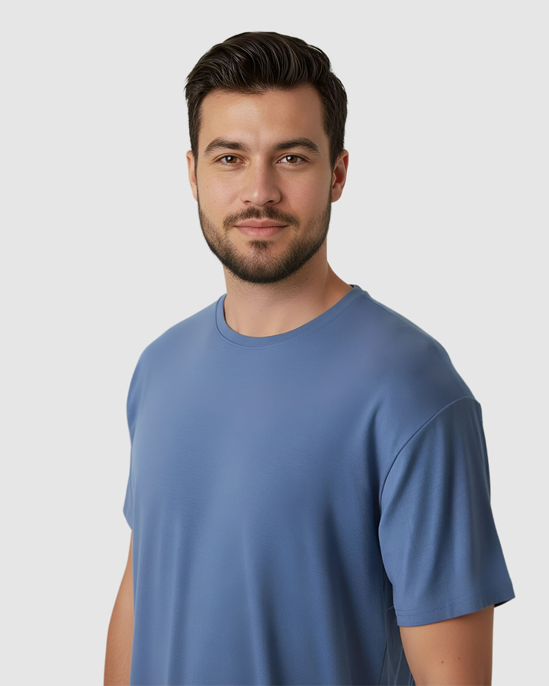 Pijama Curto Masculino Camiseta E Shorts Em Malha Modal Anti Odor - Imagem 6